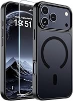 SUPFINE Magnetic for iPhone 17 Pro Max Case Black
