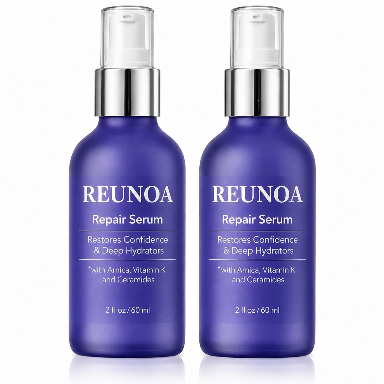 Reunoa Bruise Defense & Repair Serum, Ceramide Serum, with Ceramides, Vitamin K, and Arnica, Restores Confidence, Deep Hydrators, Redwuce Drynaess, 120ml