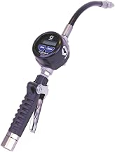 Graco EM8 Electronic Manual Oil/Anti-Freeze Meter, Flexible Extension, 1/2" Inlet - NPT
