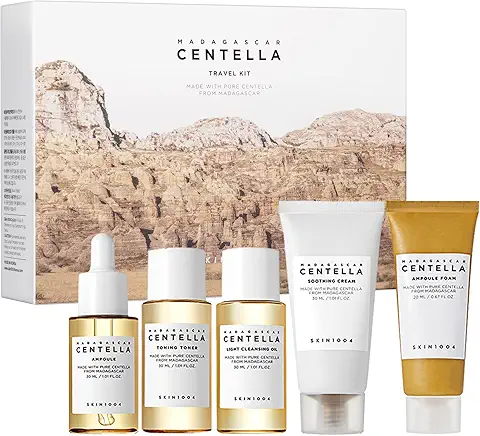 SKIN1004 Centella Travel Kit, Korean Skin Care Set of 5, Travel Size